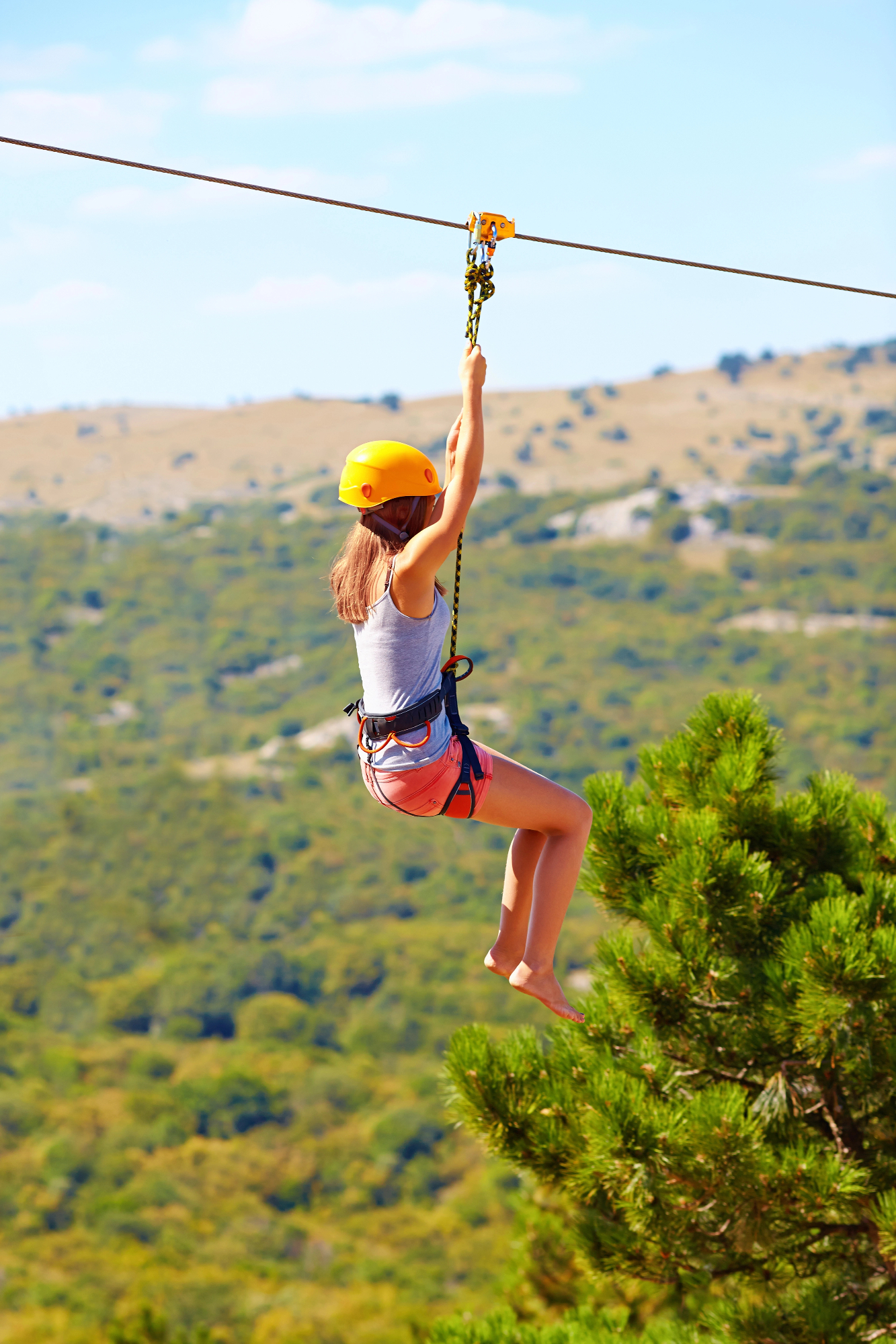 Zipline Bovec mi ni dal le razgleda, ampak samozavest. Premagala sem strah.